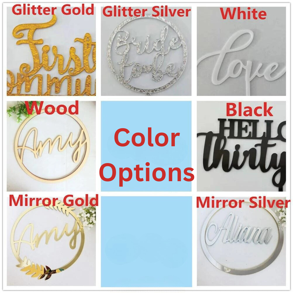 Personalized Name Wall Art