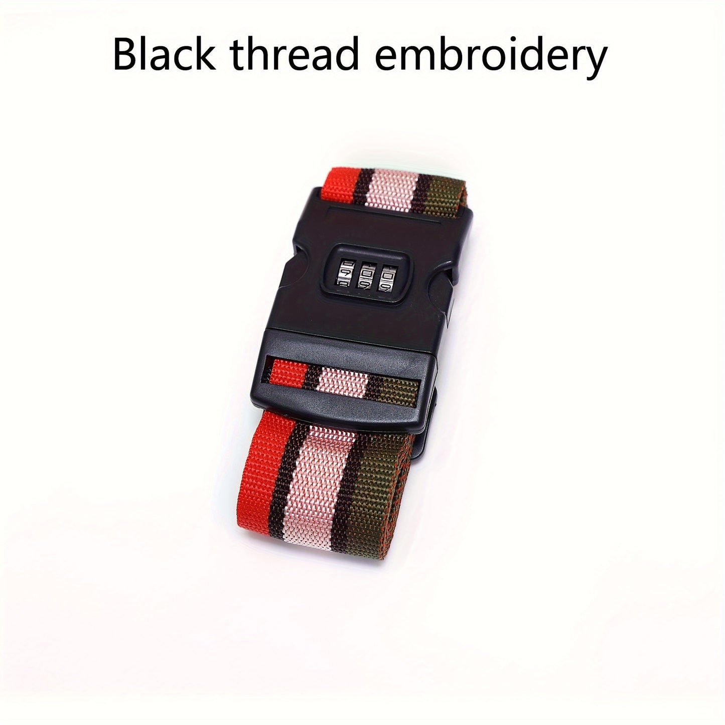 Personalized Embroidered Luggage Belt