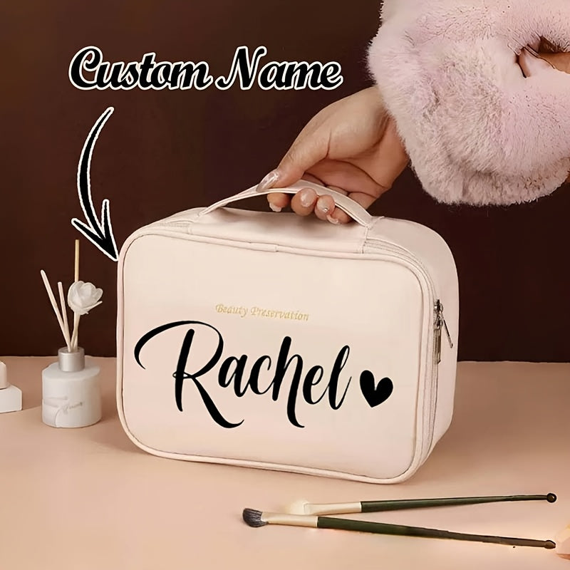 Personalized Ladies Travel Cosmetic Bag