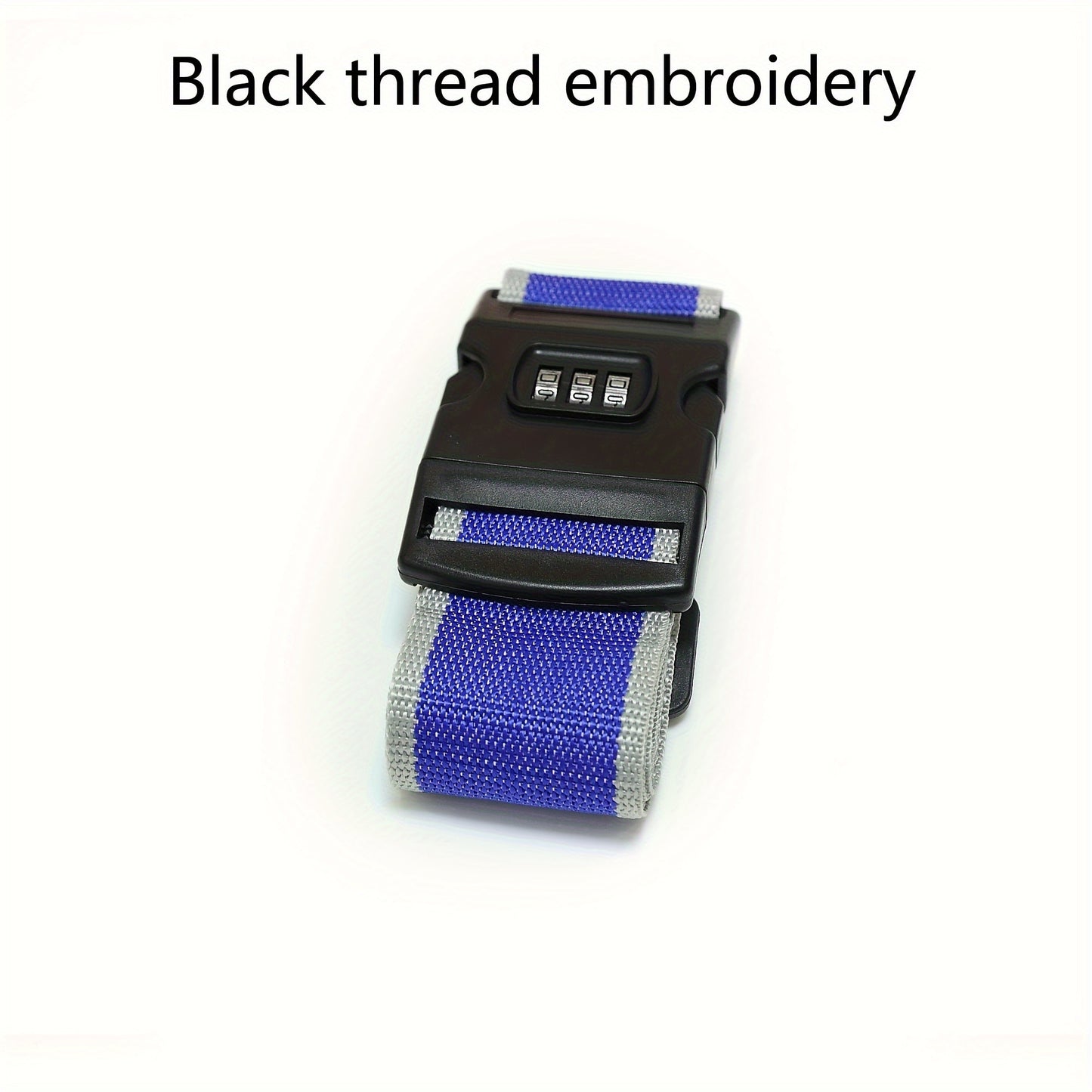 Personalized Embroidered Luggage Belt
