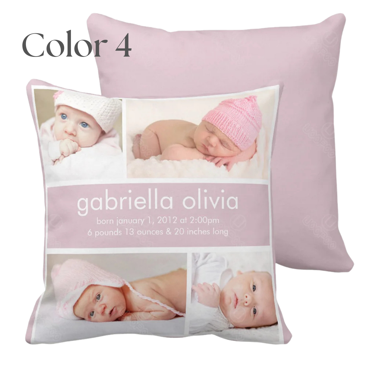 Custom Photo Baby Pillow Case