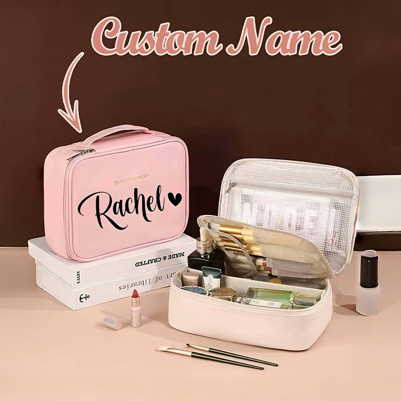 Personalized Ladies Travel Cosmetic Bag