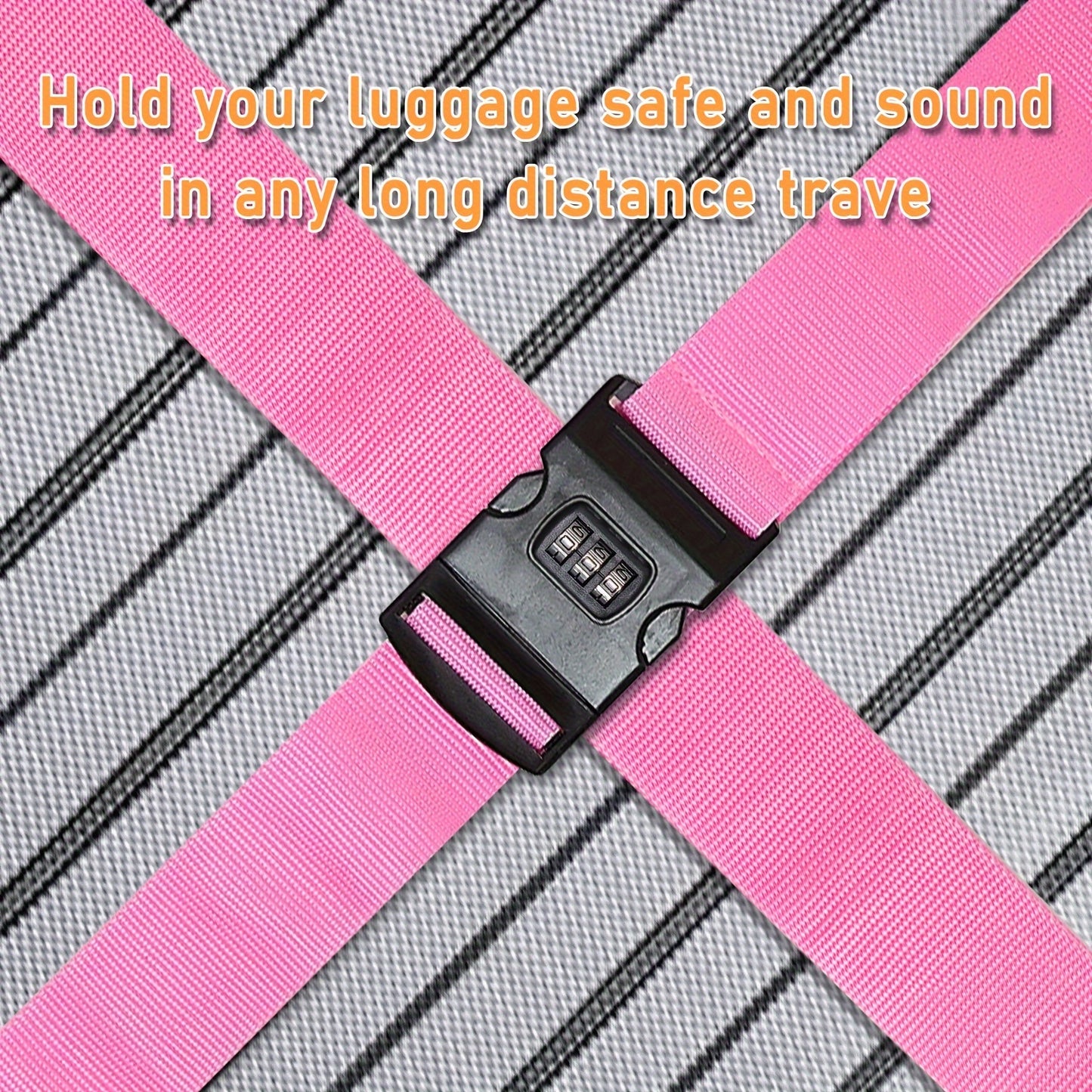 Personalized Embroidered Luggage Belt