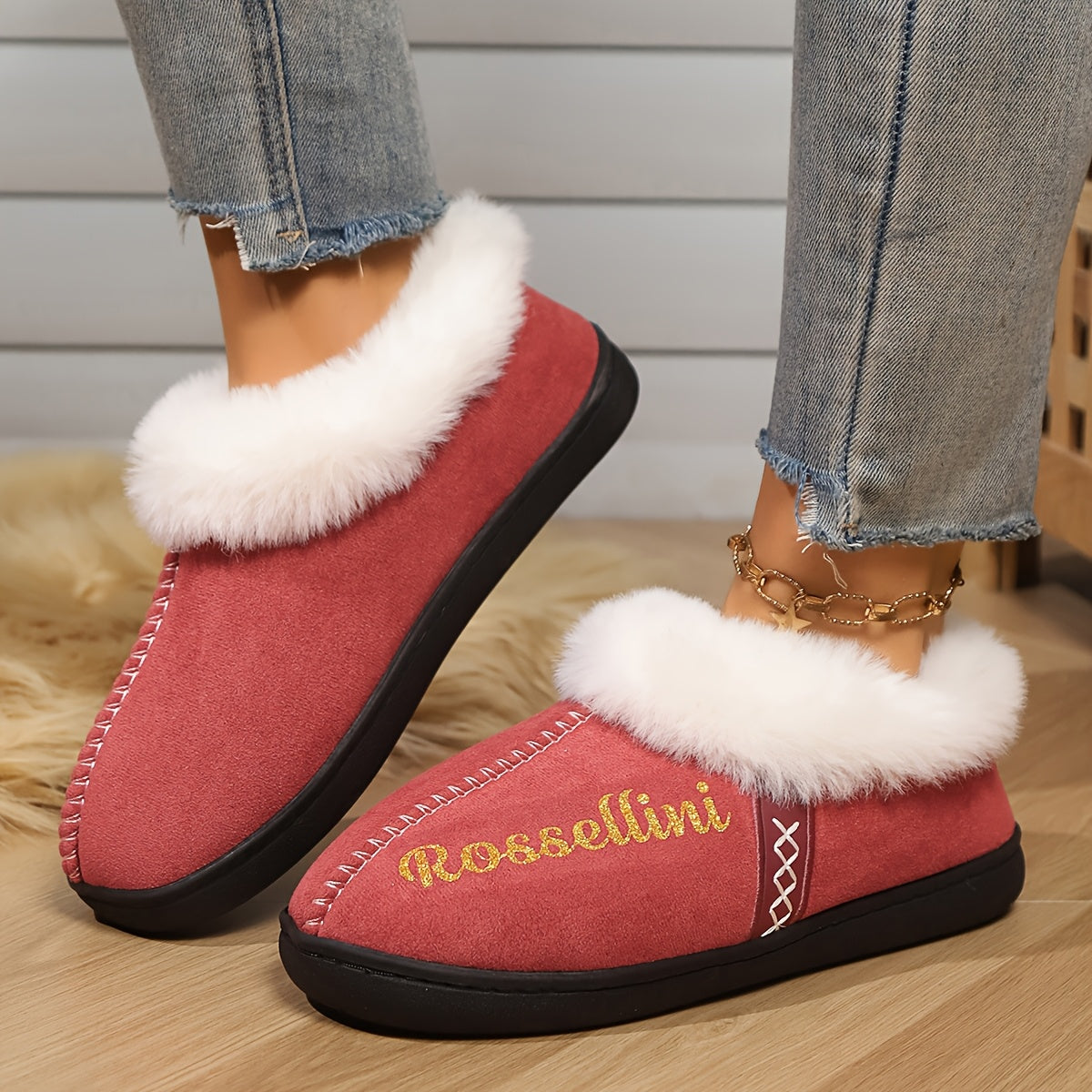 Personalized Name Women's Slippers