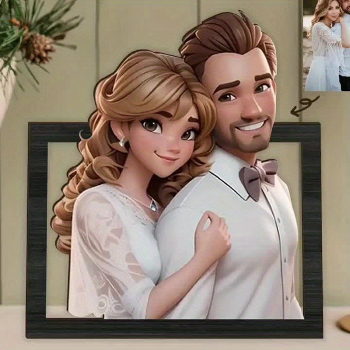 Personalized 3D Cartoon Acrylic Photo Frame