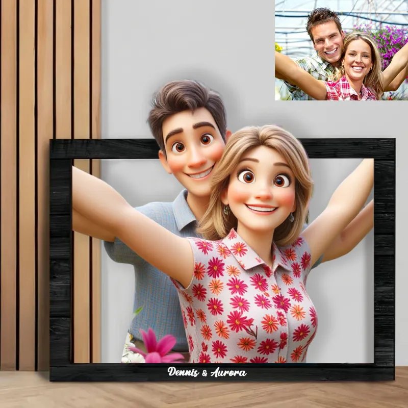 Personalized 3D Cartoon Acrylic Photo Frame