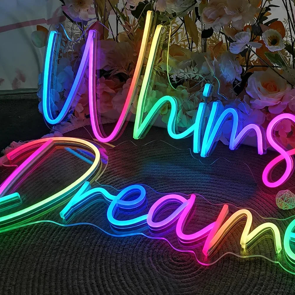 RGB Custom Name Neon Sign Personalized