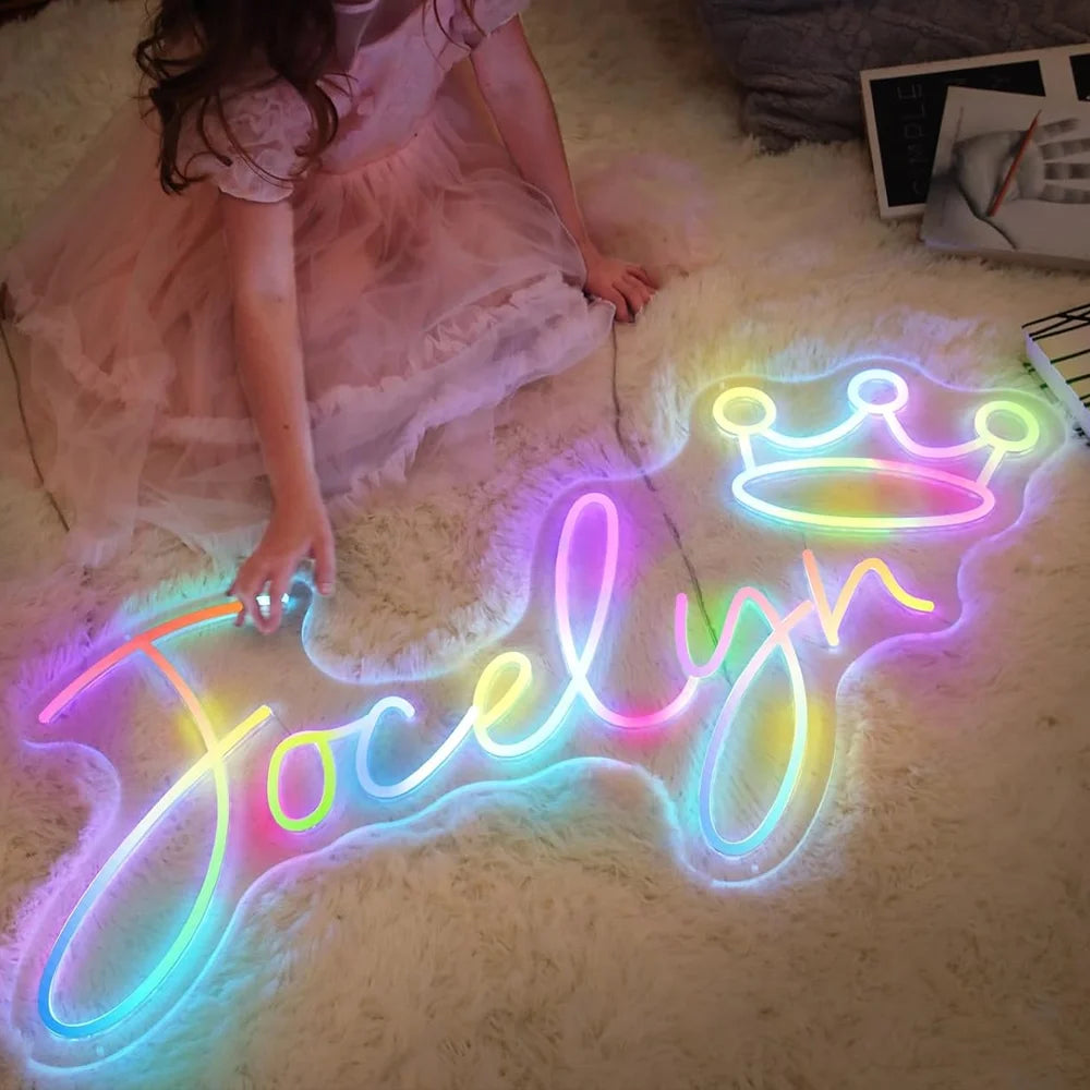 RGB Custom Name Neon Sign Personalized