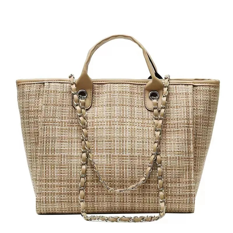 Custom Monogram Name Canvas Tote Bag