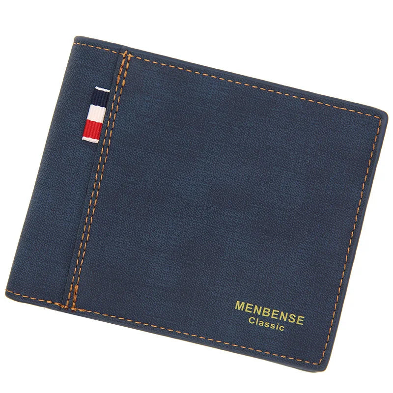 Picture Engraved Bifold PU Leather Wallet