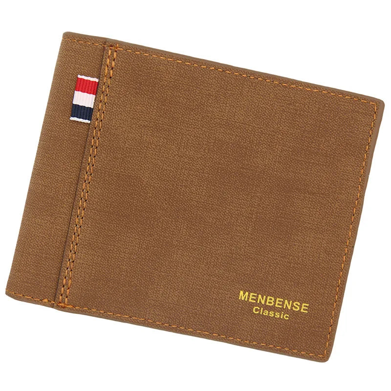 Picture Engraved Bifold PU Leather Wallet