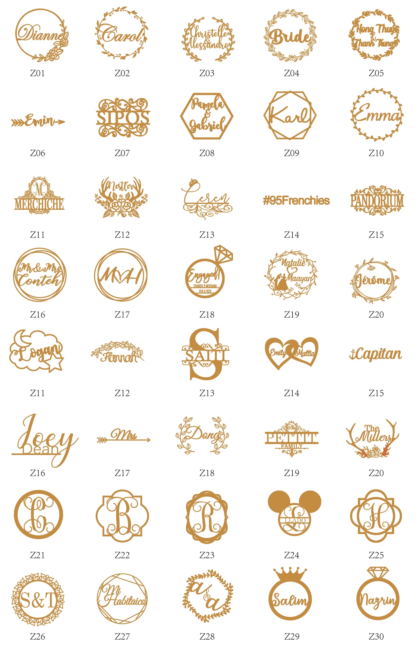 Personalized Name Wall Art