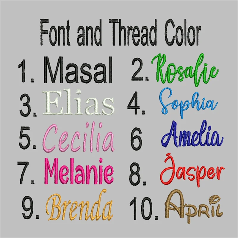 Embroidered Name Large Canvas Travel Bag