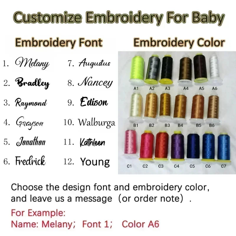 Personalized Name Baby Blanket Embroidered Name Knit