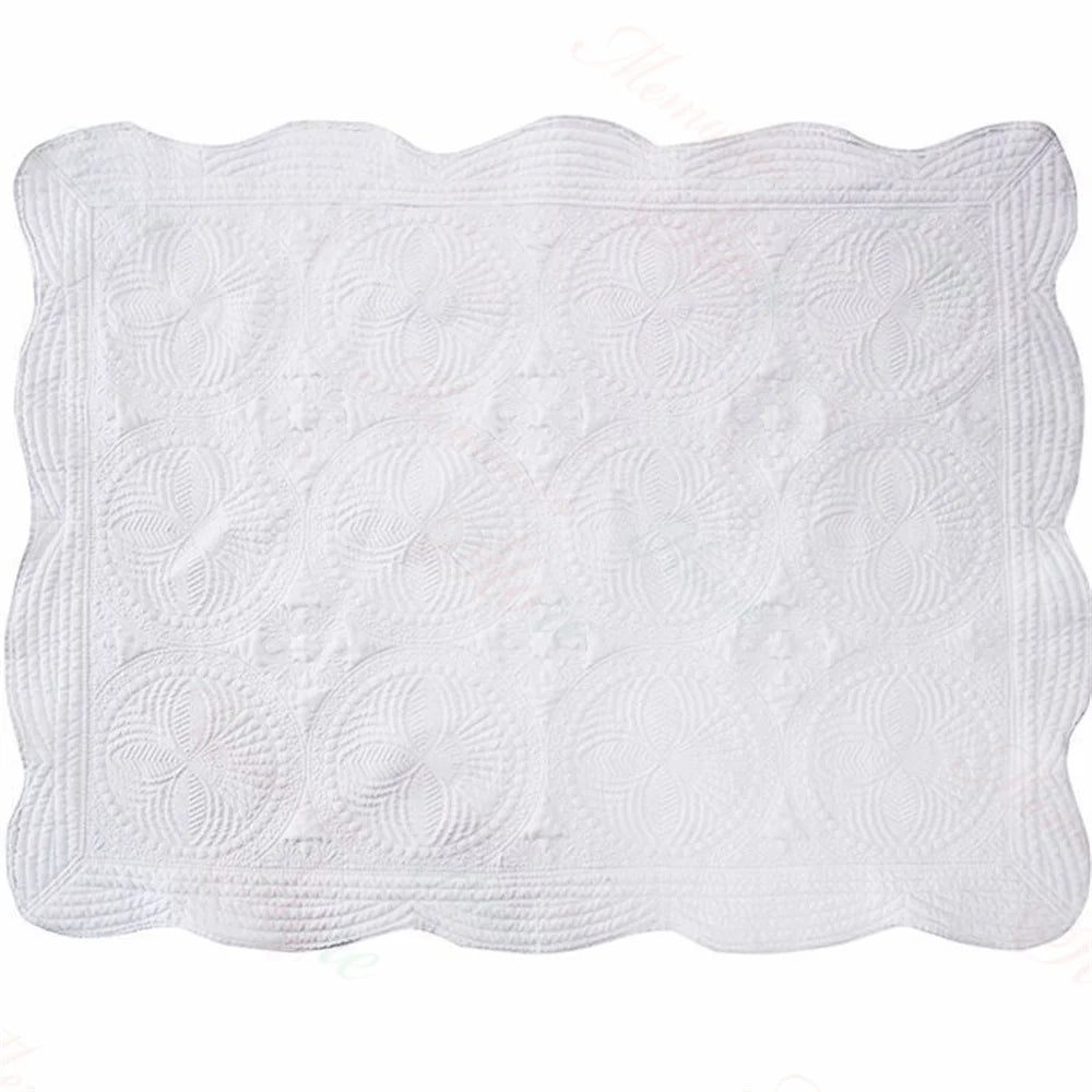 Personalized Name Embroidered Soft Cotton Baby Blanket