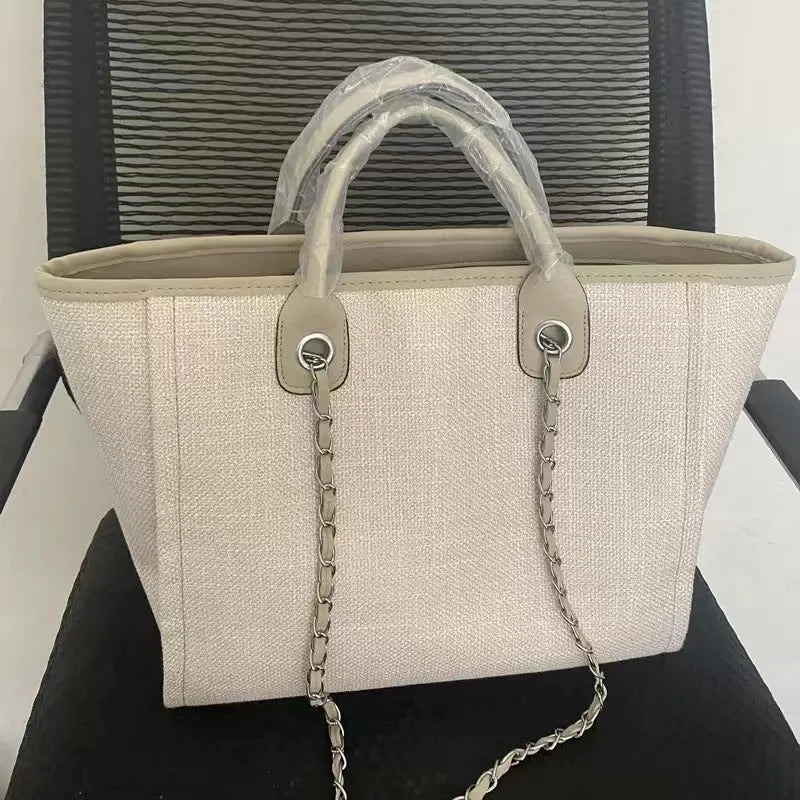 Custom Monogram Name Canvas Tote Bag