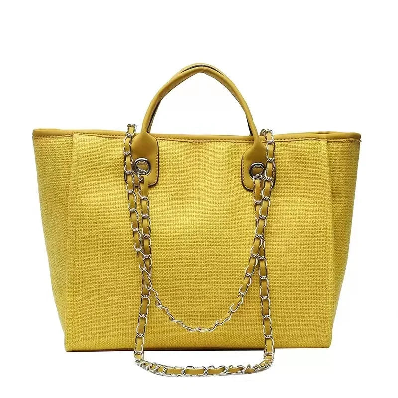 Custom Monogram Name Canvas Tote Bag