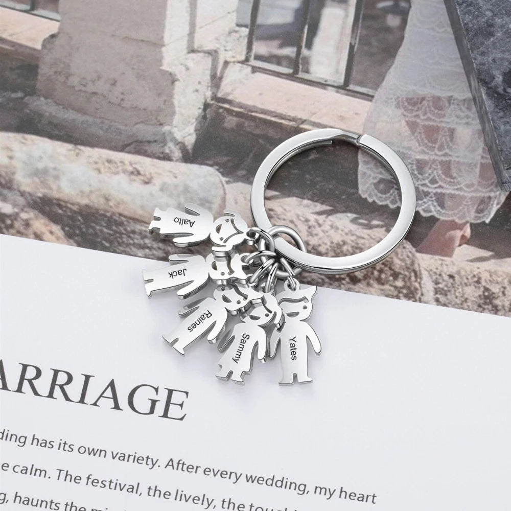 Customized People Name Keychain