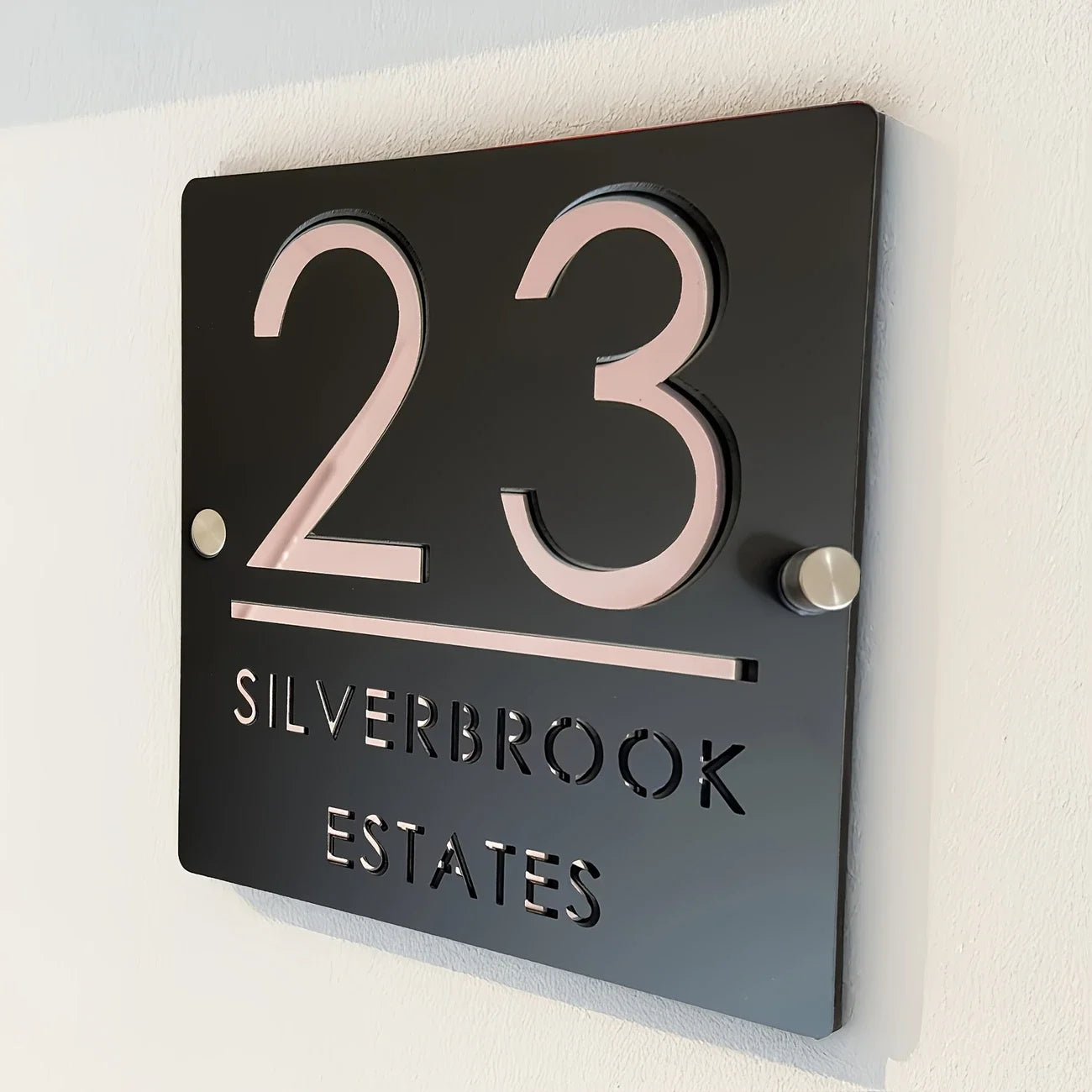Personalized Address Sign Outdoor