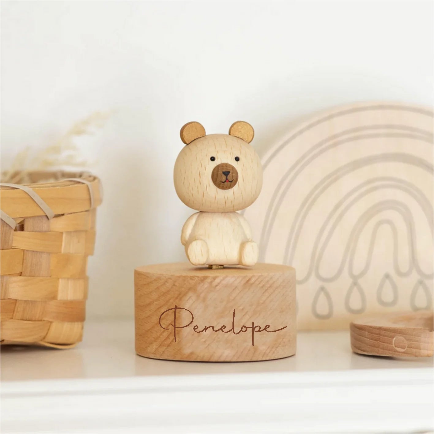 Personalized Name Wooden Music Box
