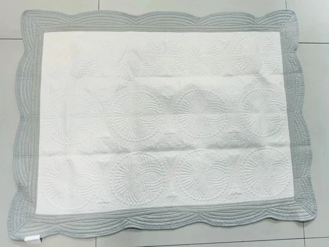 Personalized Name Embroidered Soft Cotton Baby Blanket