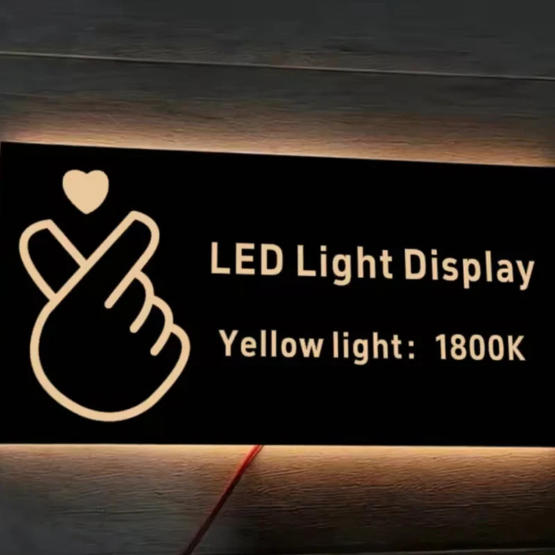 Custom 3D LED House Number Sign