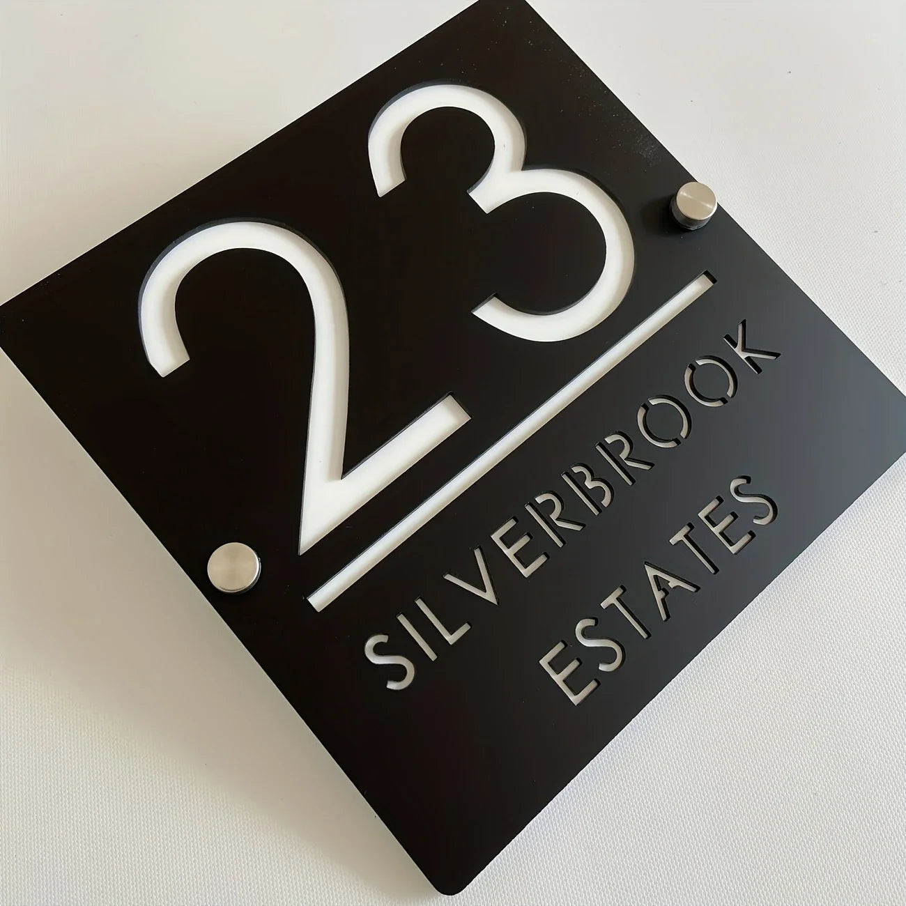 Personalized Address Sign Outdoor