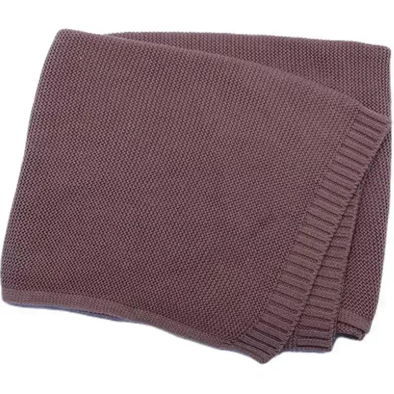 Personalized Name Baby Blanket Embroidered Name Knit