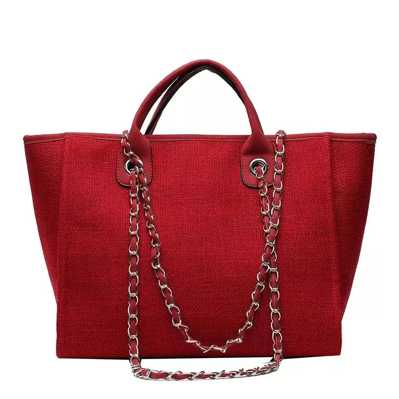 Custom Monogram Name Canvas Tote Bag