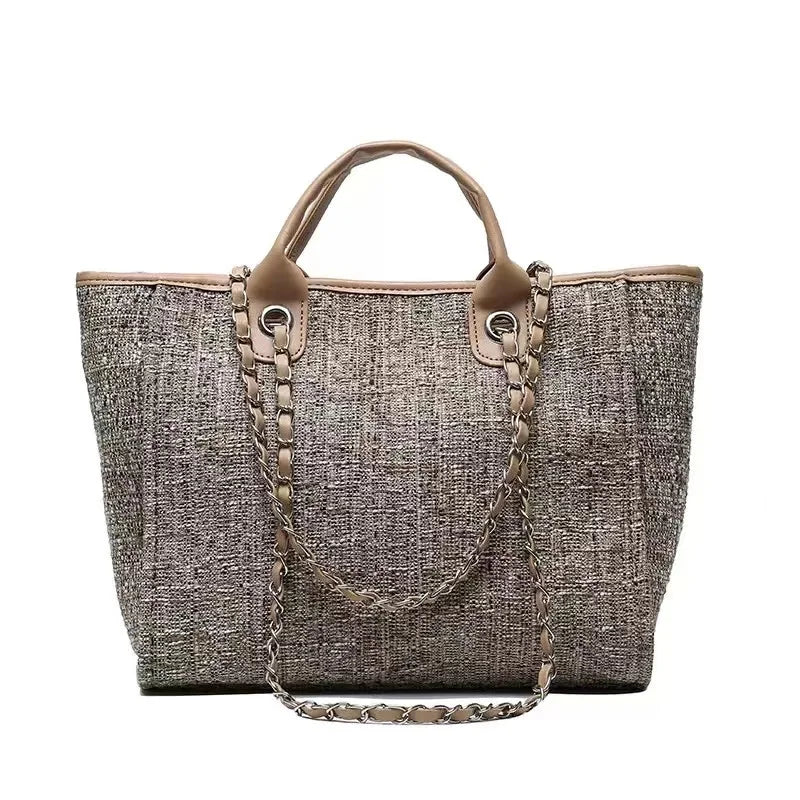 Custom Monogram Name Canvas Tote Bag
