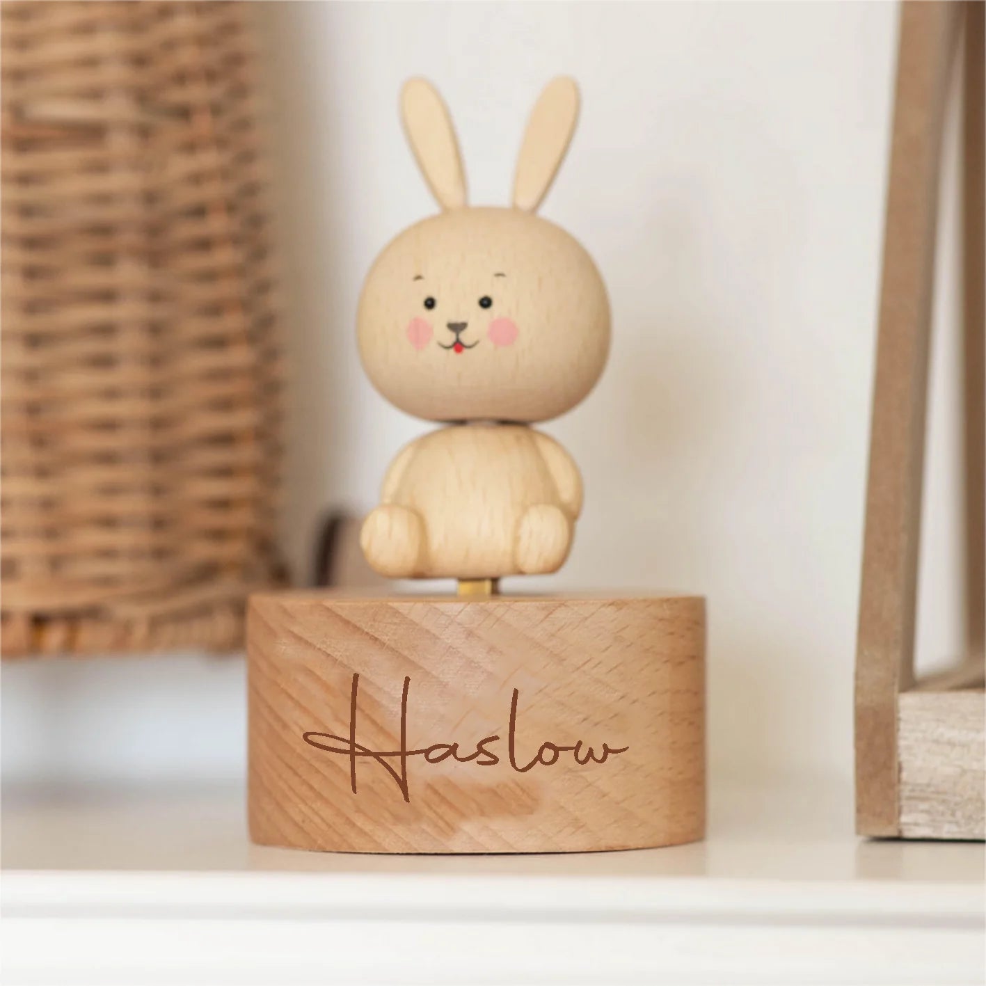 Personalized Name Wooden Music Box