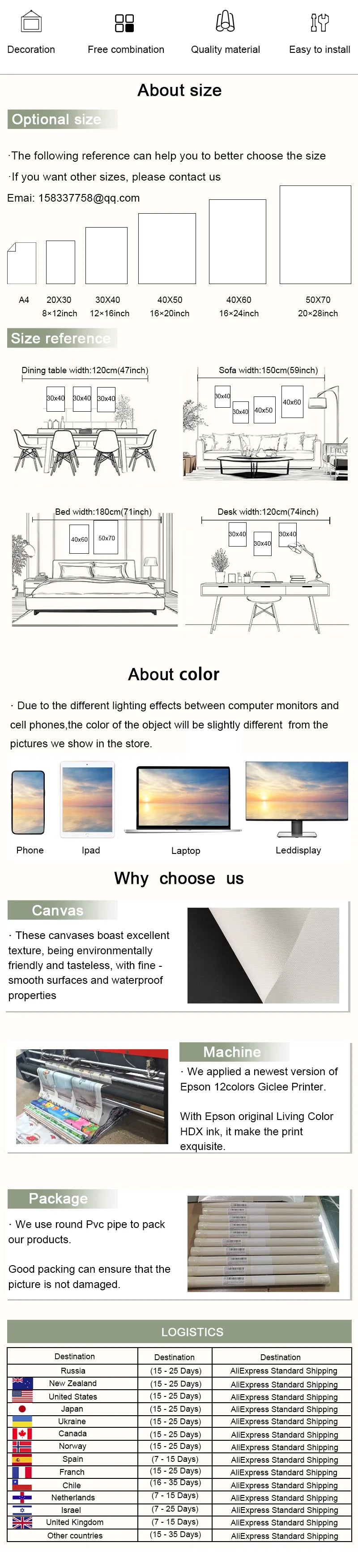 Custom Pet Photo Christmas Poster