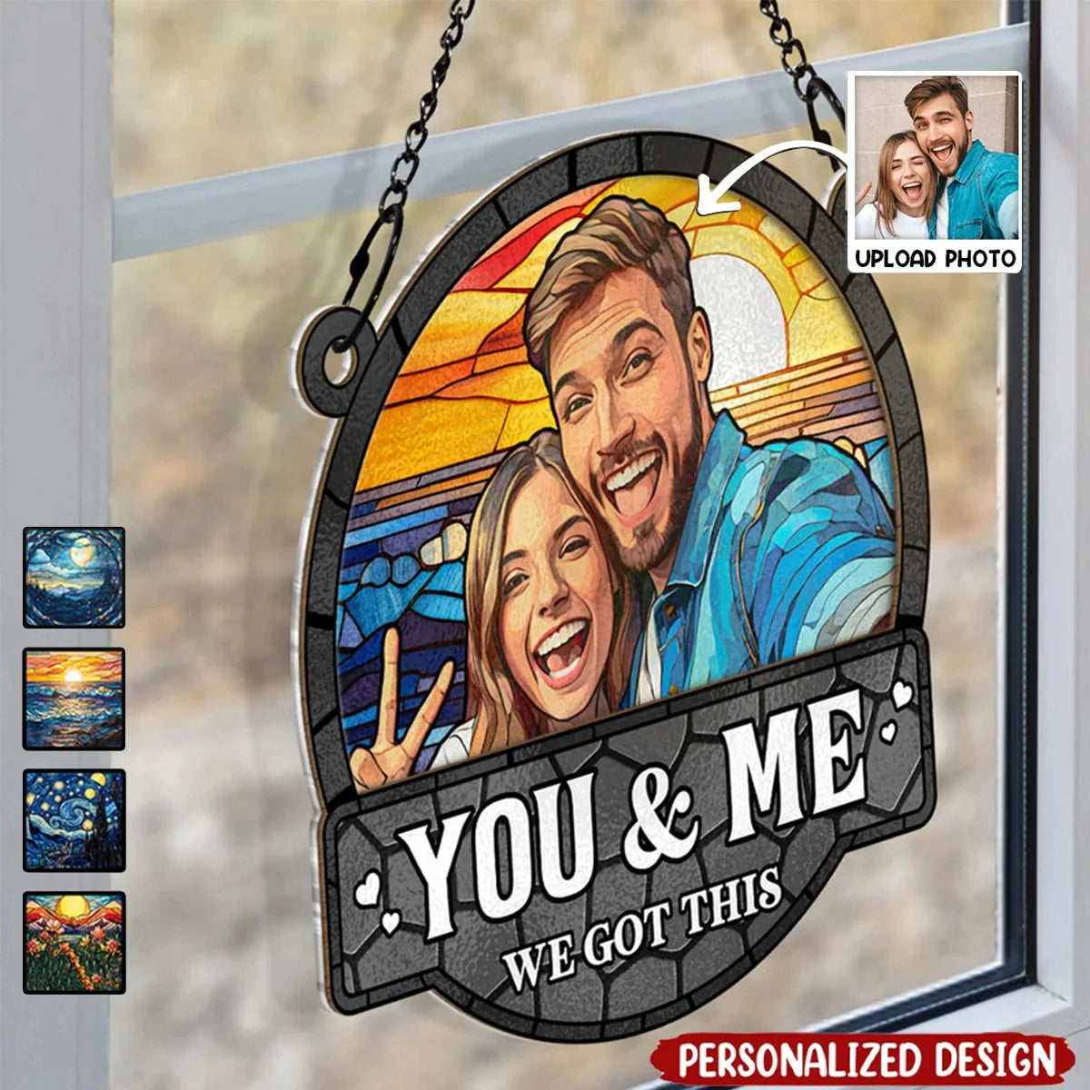 Personalized Acrylic Window Suncatcher