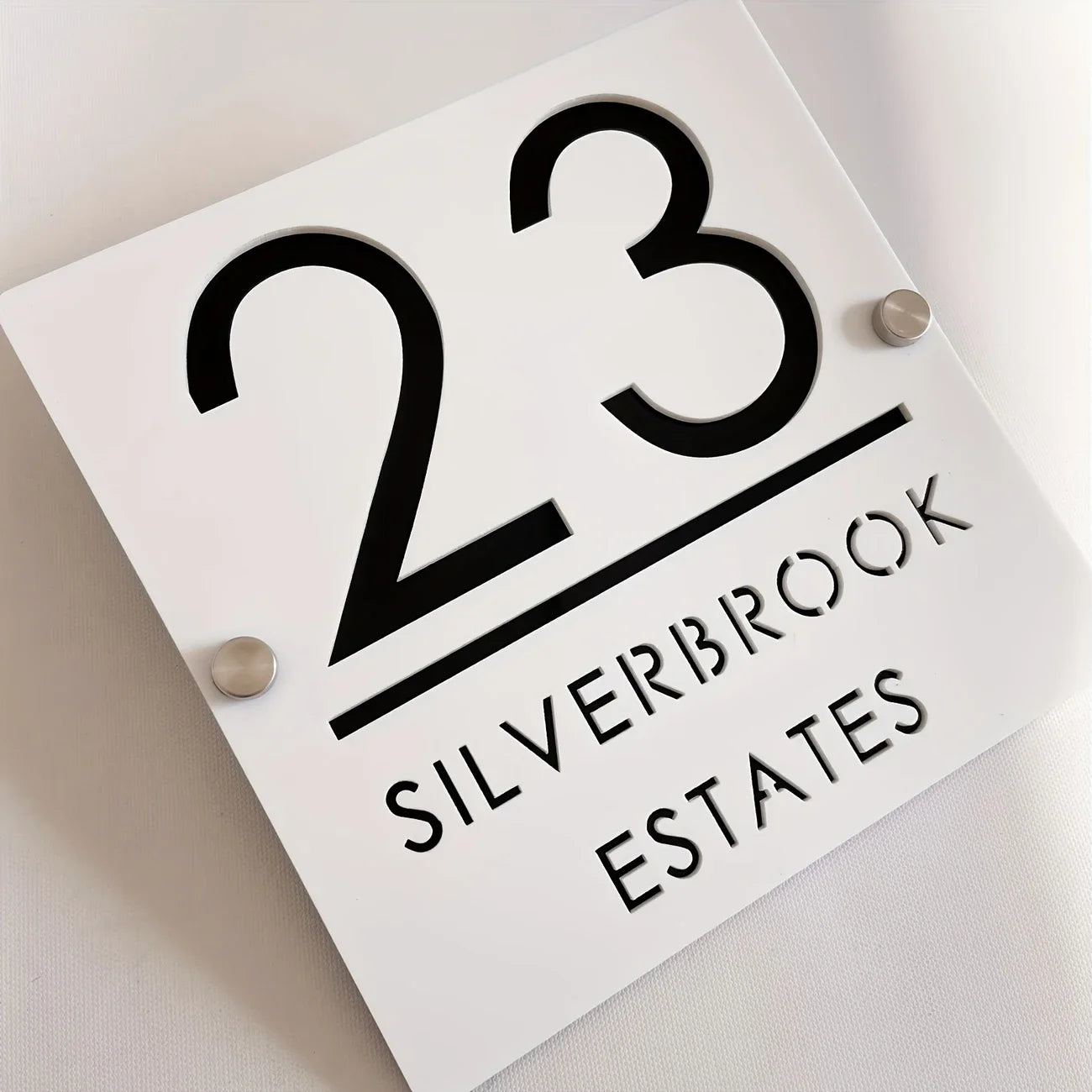 Personalized Address Sign Outdoor