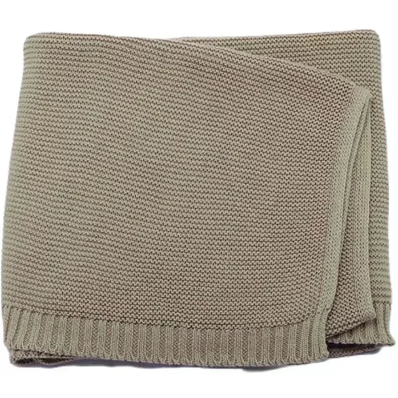 Personalized Name Baby Blanket Embroidered Name Knit
