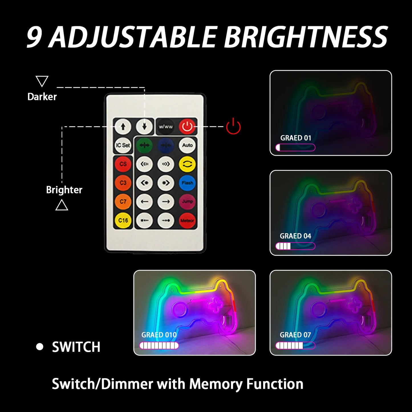 RGB Custom Name Neon Sign Personalized