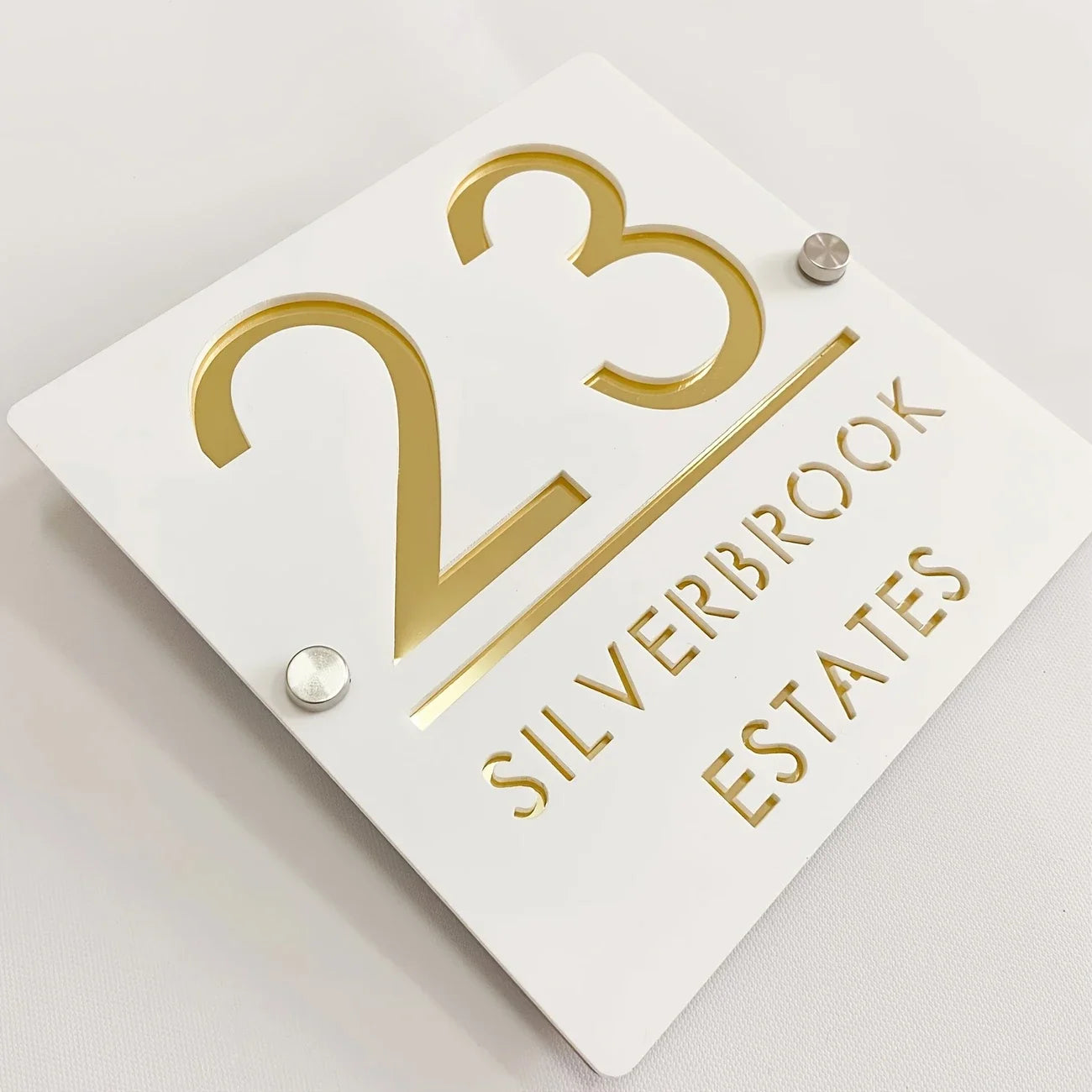 Personalized Address Sign Outdoor