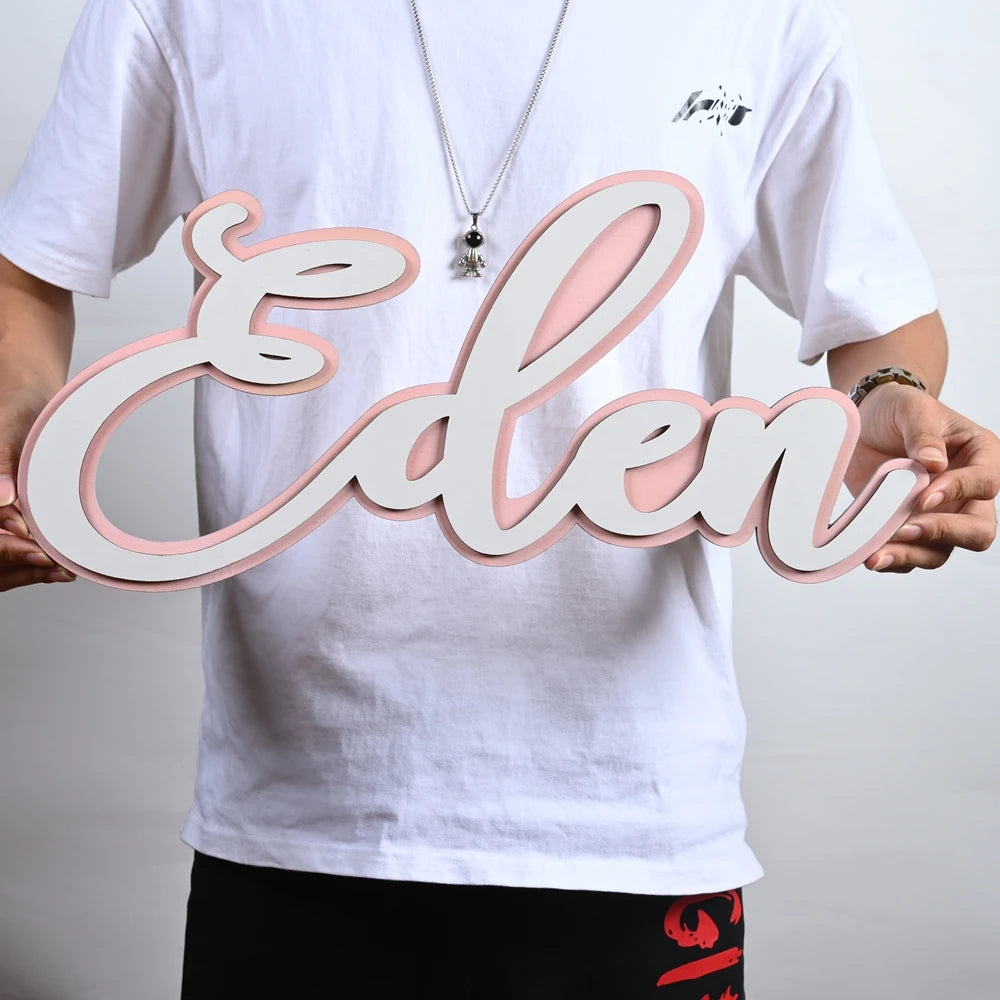 Custom Name Sign Mirror