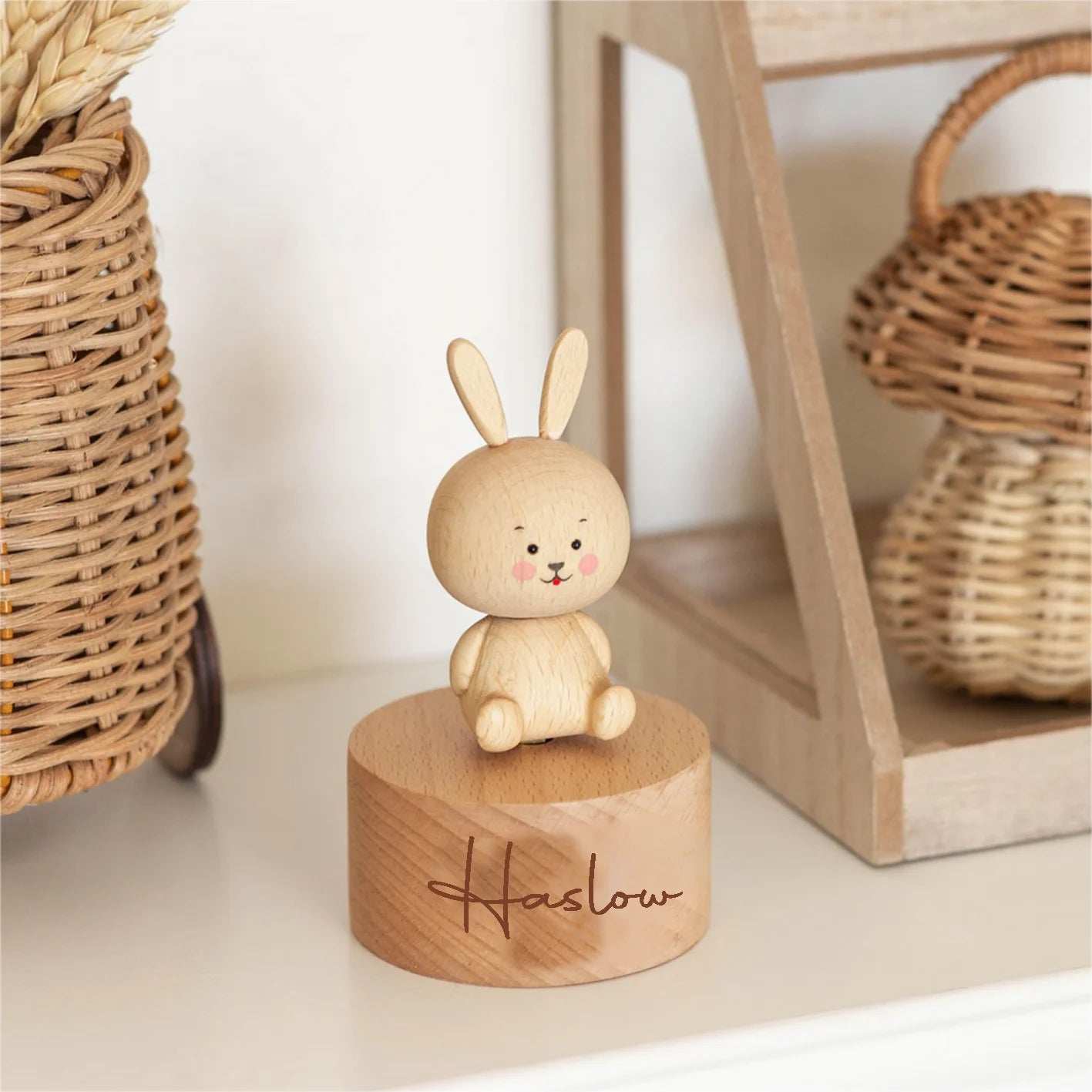 Personalized Name Wooden Music Box