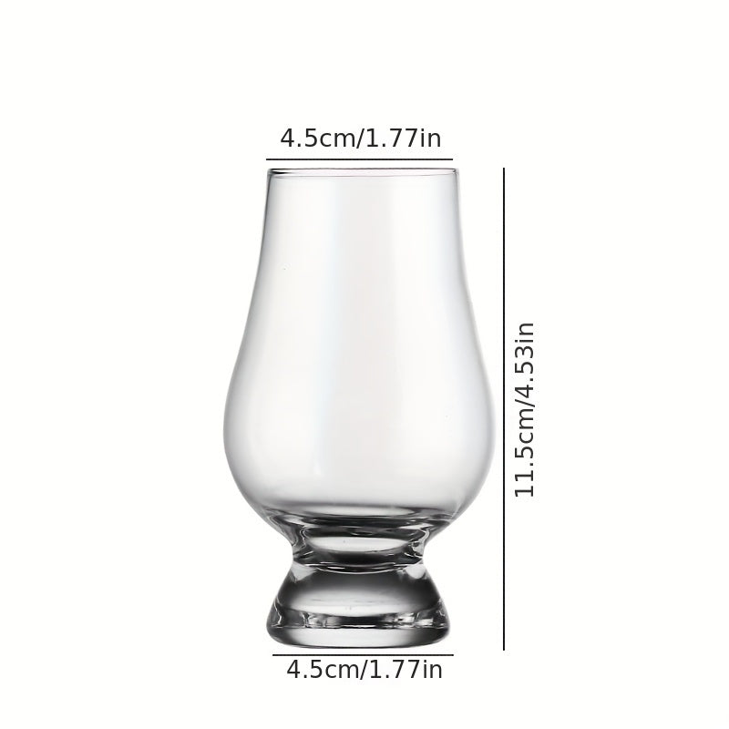 Custom Glencairn Whiskey Glass with Topper