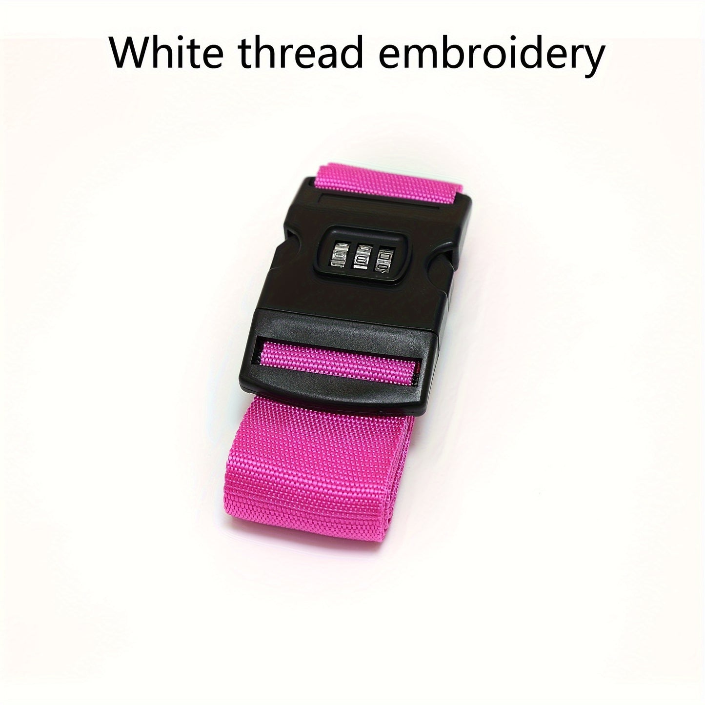 Personalized Embroidered Luggage Belt