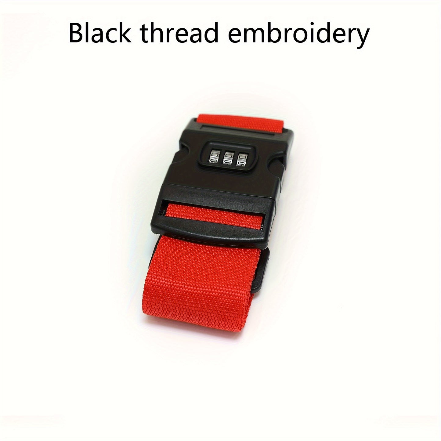 Personalized Embroidered Luggage Belt