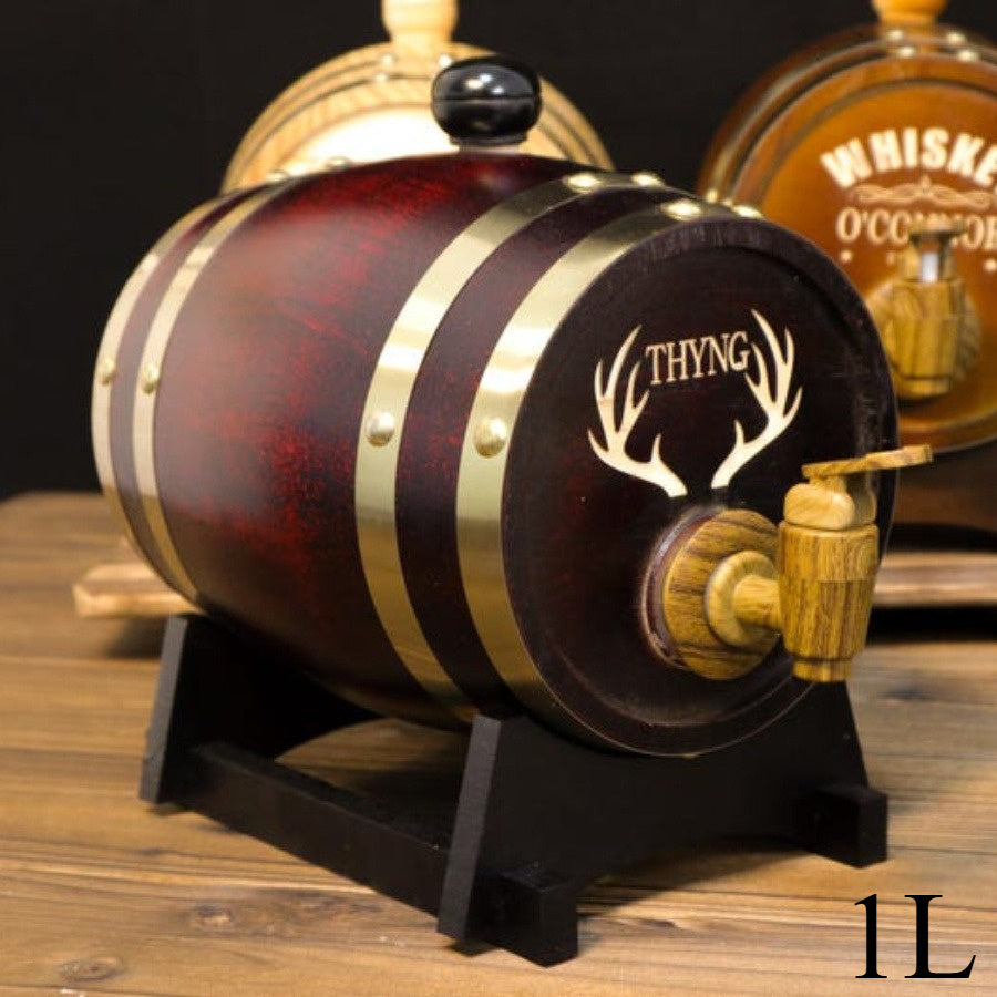 Personalized Engraved Whiskey Barrel
