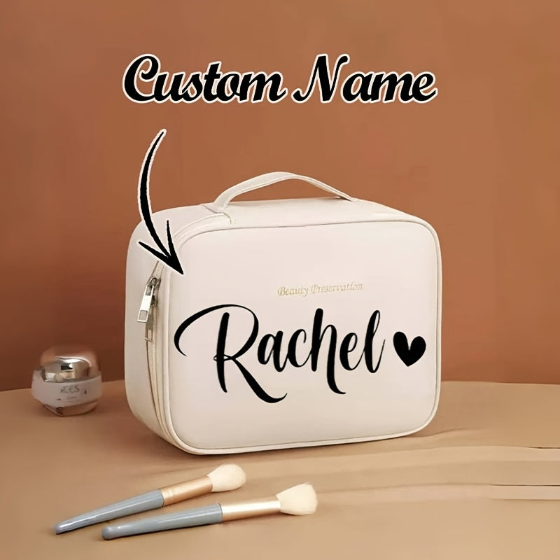 Personalized Ladies Travel Cosmetic Bag