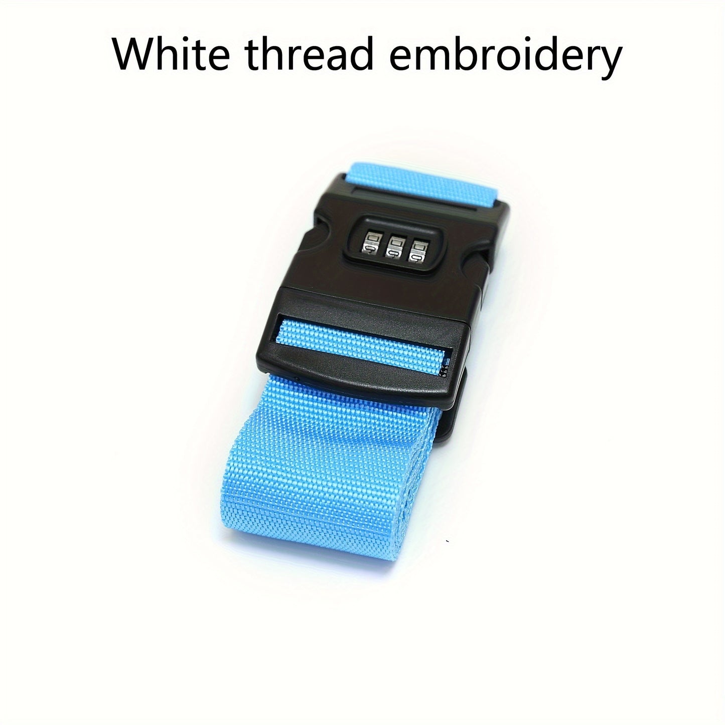 Personalized Embroidered Luggage Belt