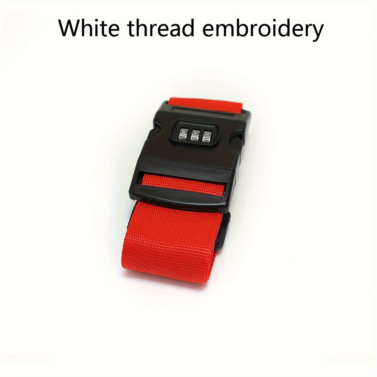 Personalized Embroidered Luggage Belt