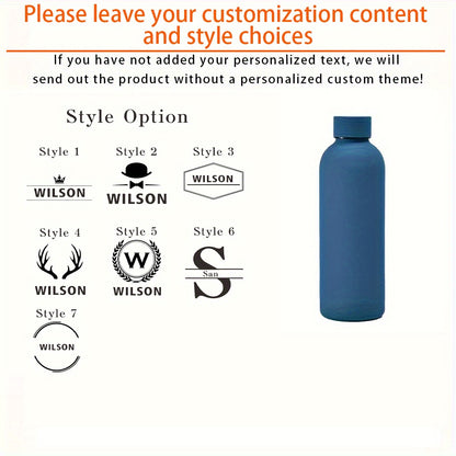 Personalized Stainless Steel Insulated Water Bottle