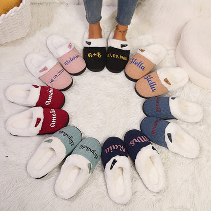 Customizable Name, Women's Slippers