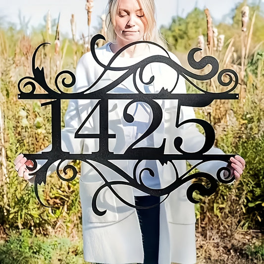 Metal Door Number Customization