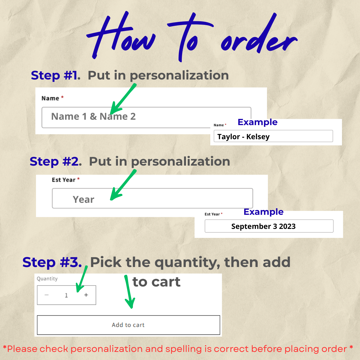 Couple's Name & Est Date Vintage Canvas Street Sign